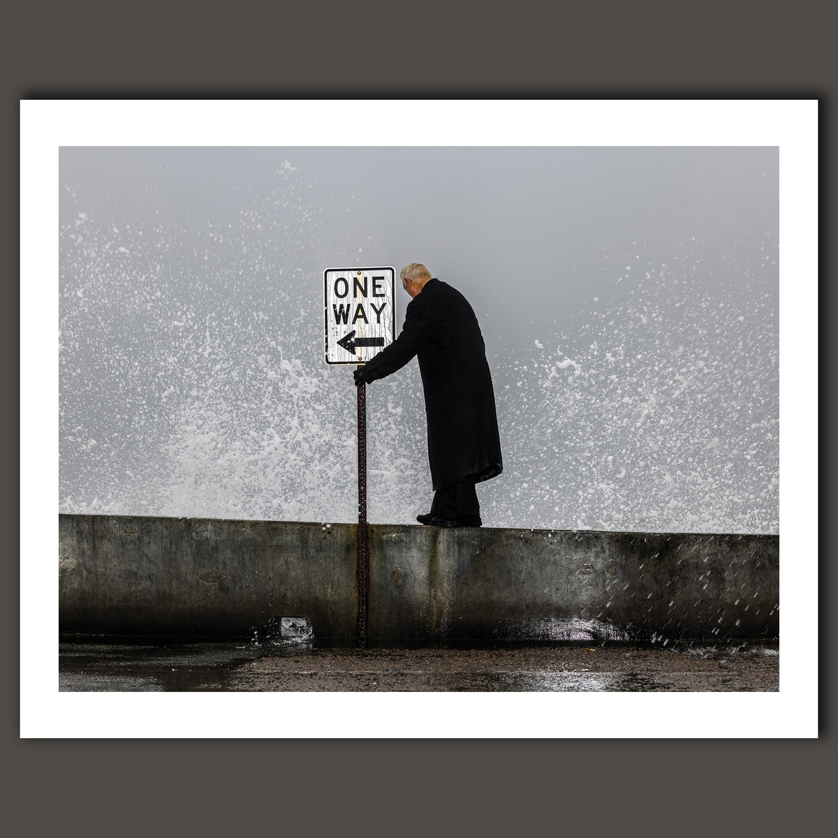 One Way Photo Print